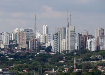 horizonte da cidade de São Paulo