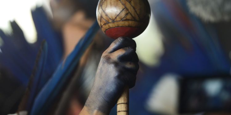 indígena maracá
