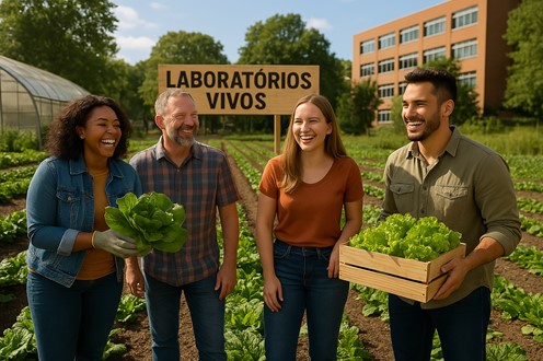 Laboratórios Vivos de Agricultura: Inovação Aberta para um Futuro Sustentável